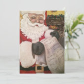 Sinterklaaslijst Feestdagenkaart (Staand voorkant)