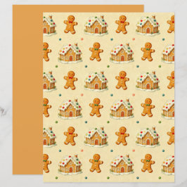 Sinterklaasmannetjes scrapbookpapier