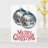 sinterklaasornamenten kaart (Gele Bloem)