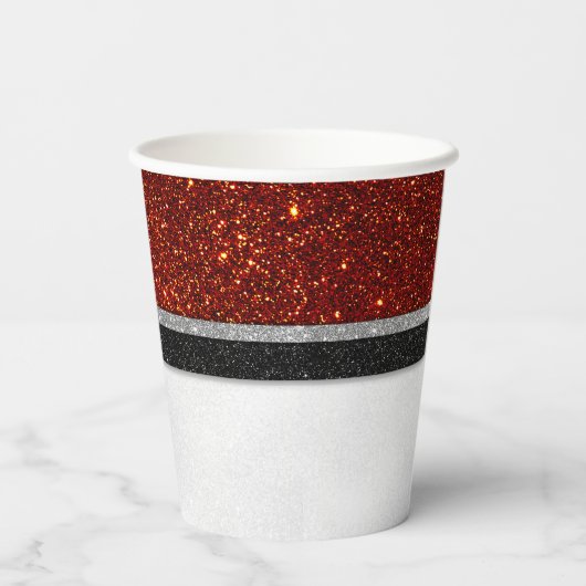 Sinterklaasriem en gesp - Vrolijk Kerstfeest Papieren Bekers (Achterkant)