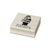 Sinterklaasschrift retouradres rubberstempel (Stempel)
