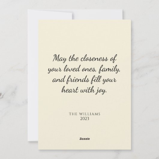 Sinterklaasslee en rendiervliegen Feestdagenkaart (Achterkant)