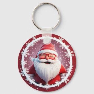 Sinterklaassneeuwvlok Kerstsleutelhanger Cadeaubon Sleutelhanger