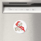 Sinterklankkoppeling / Bichon-mix Magneet (Insitu (Vaatwasser))