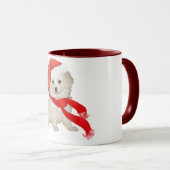 Sinterklankkoppeling / Bichon-mix Mok (Voorkant rechts)