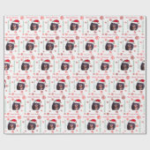 Sinterklappapier met prettige kerstcadeautjes voor cadeaupapier (Vlak)