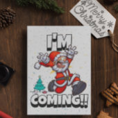 Sinterklare kerstdagen, Humor Quote Holiday Feestdagenkaart