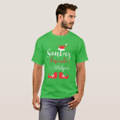 Sinterklare kerstfamilie met favoriete Helper T-shirt (Voorkant volledig)