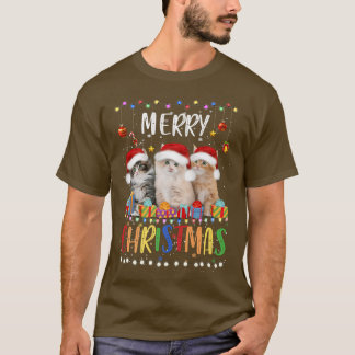 Sinterklare kerstkatten met kerstfeestdagen t-shirt