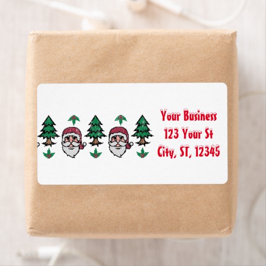 Sinterklare kerstkerstbeker Thunder_Cove Etiket (Insitu)