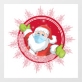 Sinterklare kerstkerstkerstkerstcadeautjes raamsticker (Vel)