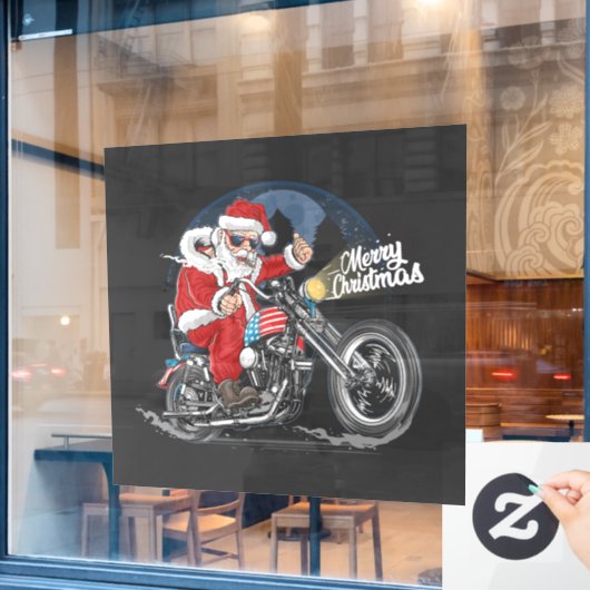 Sinterklare kerstkerstkerstkerstkerstcadeautjes raamsticker (Cafe Raam)