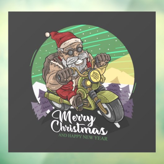 Sinterklare kerstkerstkerstkerstkerstcadeautjes raamsticker (Vel 3)
