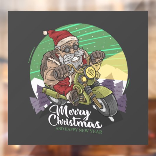 Sinterklare kerstkerstkerstkerstkerstcadeautjes raamsticker (Vel 2)