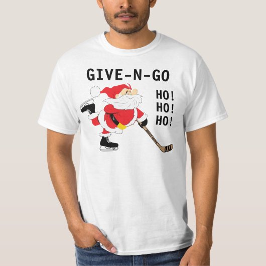 Sinterklare kerstmis geef N Go T-shirt (Voorkant)