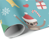 Sinterklare kerstpatronen cadeaupapier (Rol Hoek)