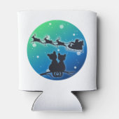 Sinterklare kleding met kattenlappen Funny Xmas Blikjeskoeler (Achterkant)