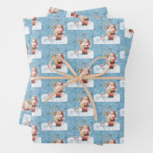 Sinterklare lijst inpakpapier vel (In situ)