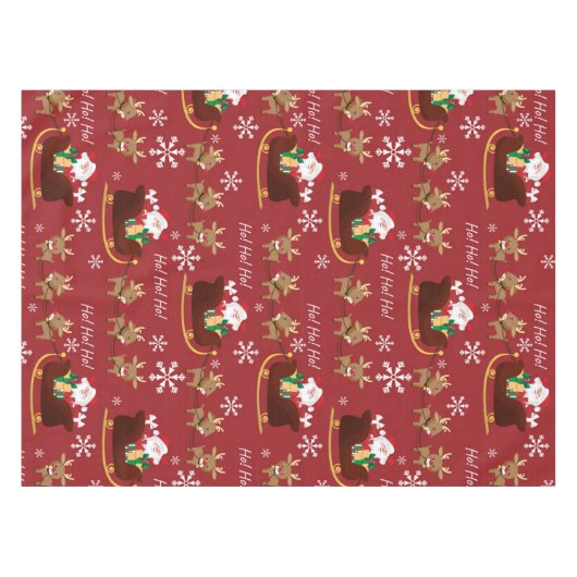 Sinterklare patroon tafelkleed (Voorkant (Horizontaal))