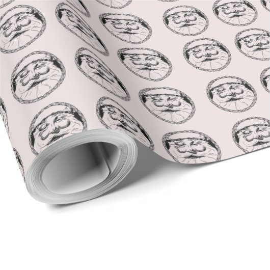 Sinterklare  patroonpapier cadeaupapier (Rol Hoek)