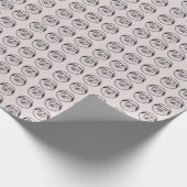 Sinterklare  patroonpapier cadeaupapier (Hoek)