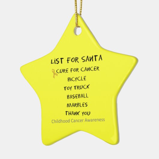 Sinterklasjes voor kinderkanker keramisch ornament (Links)