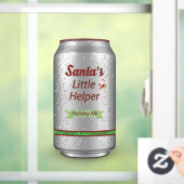 Sinterkletje met kleine luiers kan klampen raamsticker (Huis)