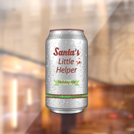 Sinterkletje met kleine luiers kan klampen raamsticker (Vel 2)