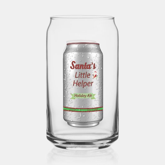 Sinterkletsnuitje Blikvorm Glas (Achterkant)