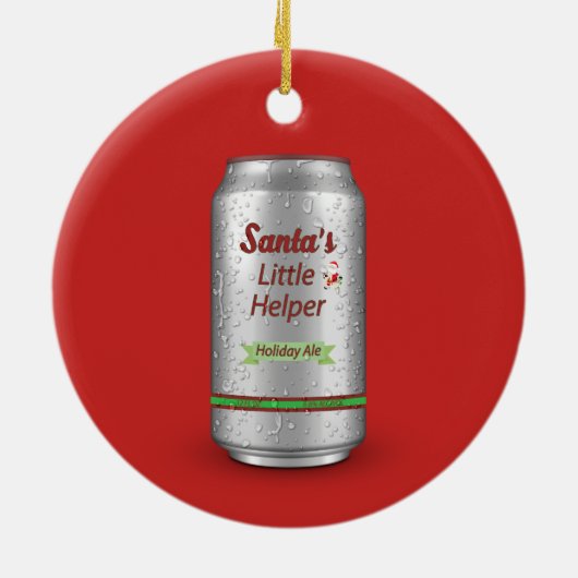 Sinterkletsnuitje Keramisch Ornament (Achterkant)