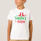 Sinterkletter, Elf Shoes, Snowflakes, Kerstmis T-shirt (Voorkant)