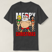 Sinterklusjes voor de kerstkerstman t-shirt (Design voorkant)