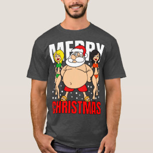 Sinterklusjes voor de kerstkerstman t-shirt