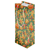 Sinterklusjes Wijn Cadeautas (Achterkant Gekanteld)