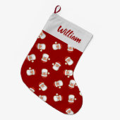 Sinterkoppatroon Grote Kerstsok (Voorkant (Hangend))