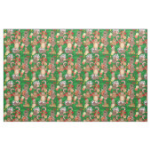 Sinterkruideniersstof voor kerstkerstmis stof (Fat Quarter)