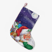 Sinterlevering Speelgoed stoppen Kleine Kerstsok (Voorkant (Hangend))