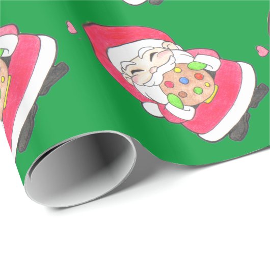 Sinterliefhebbers Koekjespapier Cadeaupapier (Rol Hoek)