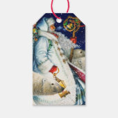 Sinterloopjongen met Beren Cadeaulabel (Voorkant)