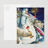 Sinterloopjongen met Beren Feestdagenkaart (Voorkant / Achterkant)