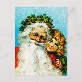 Sinterman en ik feestdagenkaart