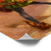 Sinterman in de rendierbarn poster (Hoek)