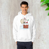 Sinterman in een Chimney Festive Hoodie