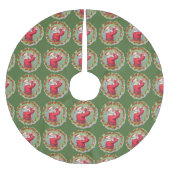 Sinterman in een schurk kerstboom rok (Voorkant)