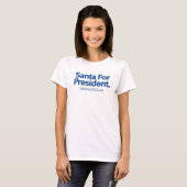 Sinterman voor President, t-shirt voor vrouwen (Voorkant volledig)