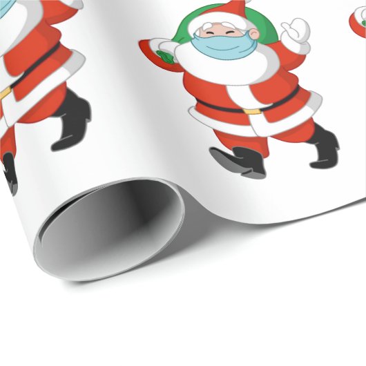 Sintermansmasker Cadeaupapier (Rol Hoek)