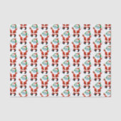 Sintermansmasker Tissuepapier (Voorkant)