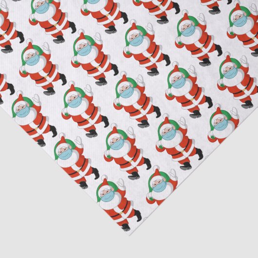 Sintermansmasker Tissuepapier (Detail)