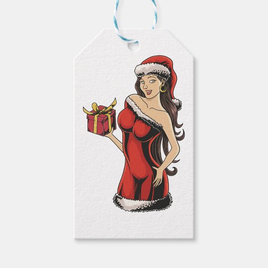 Sintermeisje Cadeaulabel