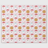 Sintermelk en koekjespapier cadeaupapier (Vlak)